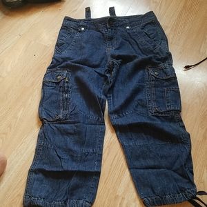 LRL Lauren Jeans Co Ralph Lauren Capri Denim Size6